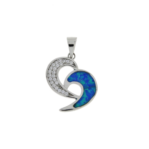 Bids.com Created Opal Fashion Pendants Sterling Silver Pendants