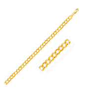 Bids.com 3.6mm 14k Yellow Gold Solid Curb Chain Necklaces