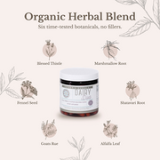 Euphoric Herbals Dairy Diva - Breastfeeding Supplement Breastfeeding Capsules Misty Rose 7-10 Day Supply,15-20 Day Supply,30-40 Day Supply