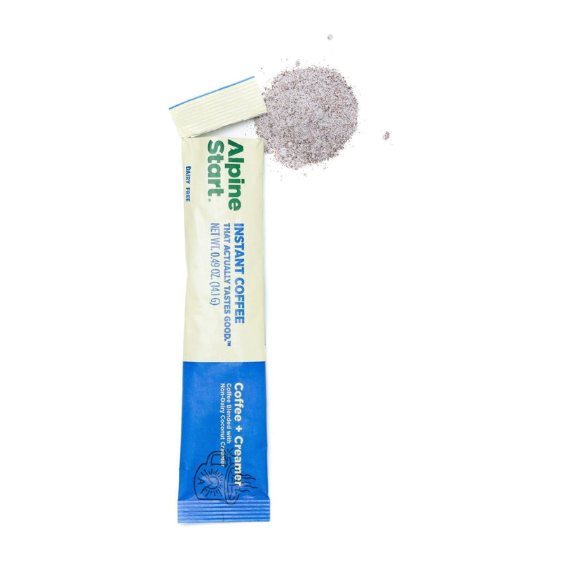 Alpine Start Dairy-Free Coffee + Creamer Instant Latte Instant Coffee