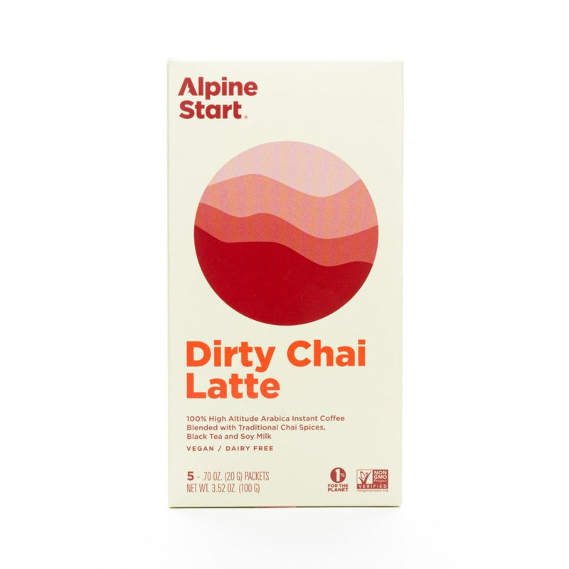 Alpine Start Dairy-Free Dirty Chai Tea Instant Latte Instant Coffee