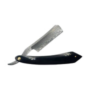 Shave Essentials Damascus Steel Straight Razor Razors & Razor Blades