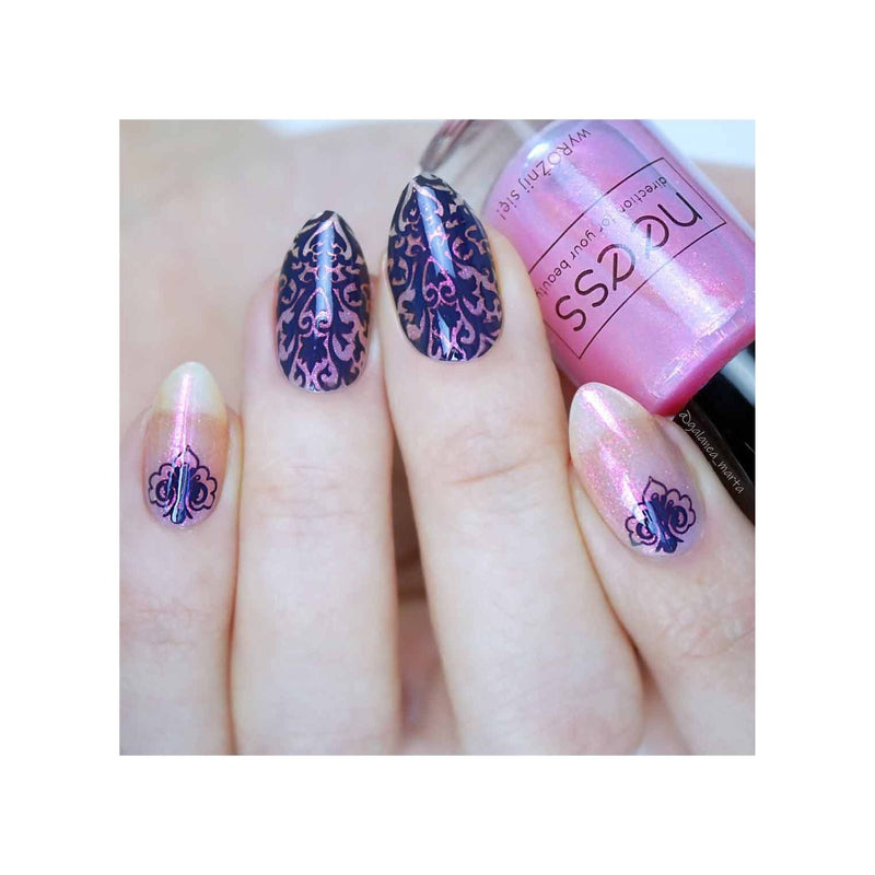 UberChic Beauty Damask & Baroque Stamping Plate