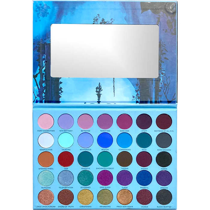 Prolux Cosmetics - Dark Fairy Eyeshadow Palette | Cool Eyeshadow Palette