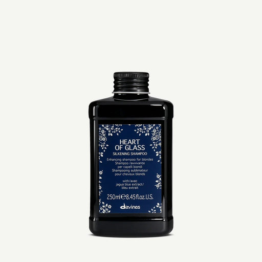Nava Beauty Davines Heart of Glass Silkening Shampoo 250 mL Hair Black