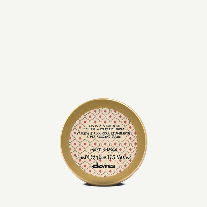 Nava Beauty Davines More Inside This Is a Shine Wax 75 mL Hair White Smoke