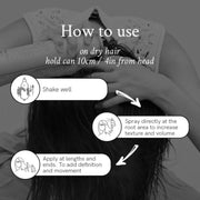 Nava Beauty Davines This Is a Dry Wax Finishing Spray 200 mL Hair Dim Gray