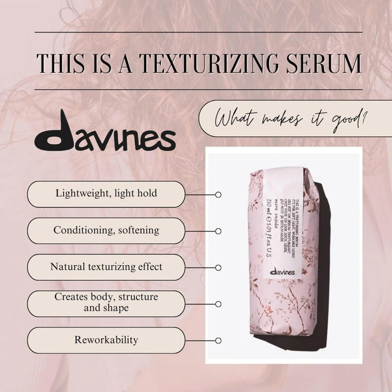 Nava Beauty Davines This Is a Texturizing Serum 150 mL Hair Light Gray