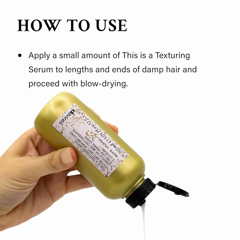 Nava Beauty Davines This Is a Texturizing Serum 150 mL Hair White Smoke