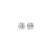 Bids.com 1 cttw Certified IGI Lab Grown Round Diamond Stud Earrings 14k Yellow Gold (G/VS2) Earrings
