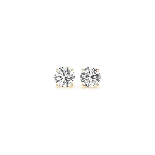 Bids.com 1 cttw Certified IGI Lab Grown Round Diamond Stud Earrings 14k Yellow Gold (G/VS2) Earrings