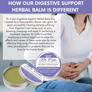 COLEHERBALS 06 - Dr. Cole's Organic Digestive Support Herbal Balm Herbal