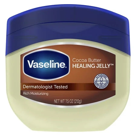 Vaseline Vaseline Rich Conditioning Petroleum Jelly, Cocoa Butter, 7.5 oz Skin Care