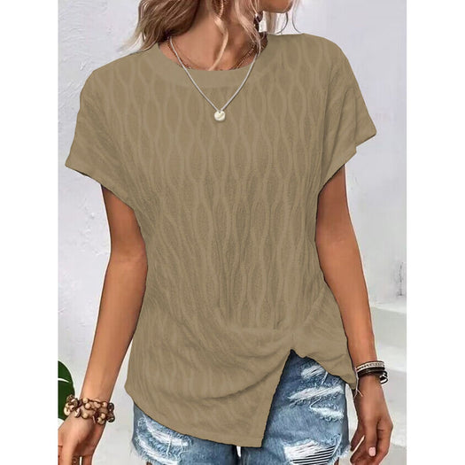 Round Neck Short Sleeve T-Shirt