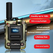 SmartPursue™ 5G Global Walkie Talkie Long-distance All Network Overseas Walkie Talkie