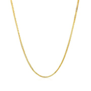 Bids.com 14k Yellow Gold Foxtail 1.0mm Chain Necklaces White Smoke 16 / Yellow Gold,18 / Yellow Gold,20 / Yellow Gold