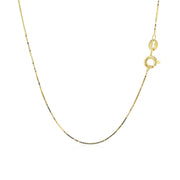 Bids.com 10k Yellow Gold Classic Box Chain 0.45mm Necklaces