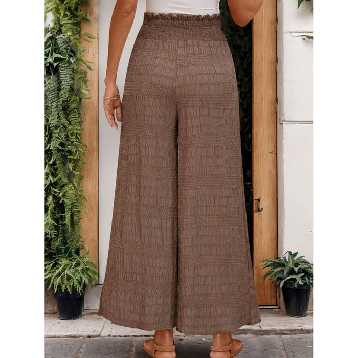 Tied Wide Leg Pants