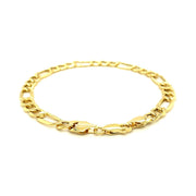 Bids.com 6.5mm 14k Yellow Gold Lite Figaro Bracelet Bracelets