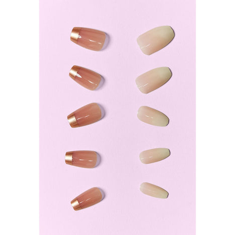 Press On Nails - 2 Set Bundle Pack of 48 Nails