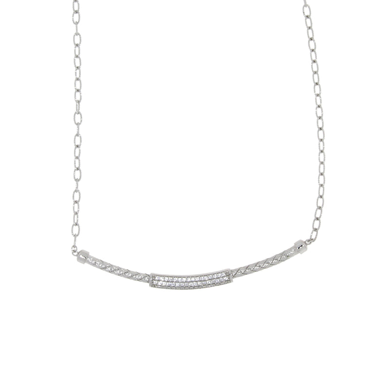 Bids.com Cubic Zirconium Fashion Pendants Sterling Silver Pendants