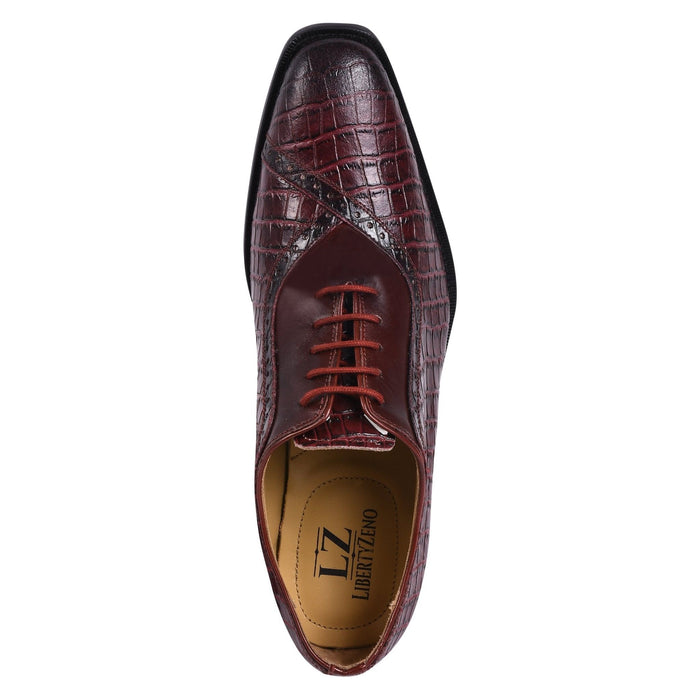 Debonair Genuine Leather Oxford Style Dress Shoes