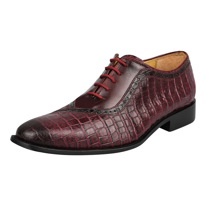 Debonair Genuine Leather Oxford Style Dress Shoes