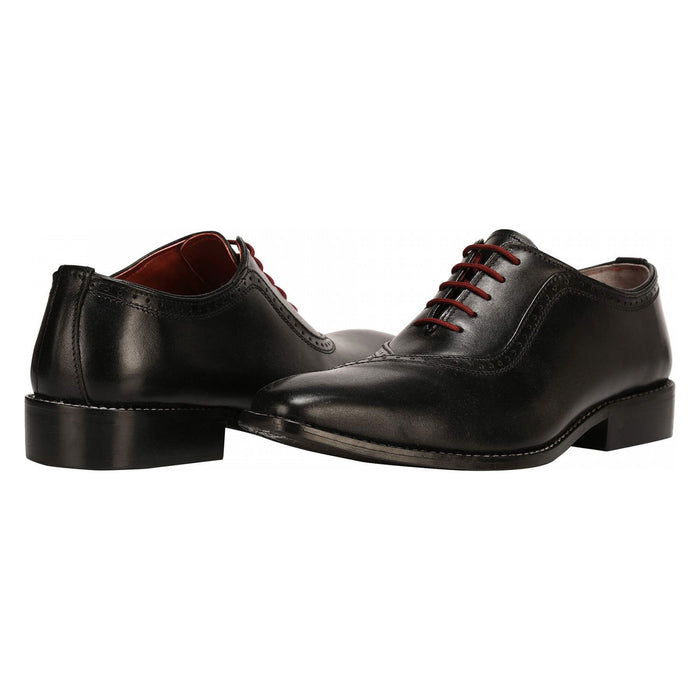 Debonair Genuine Leather Oxford Style Dress Shoes