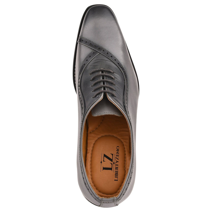 Debonair Genuine Leather Oxford Style Dress Shoes