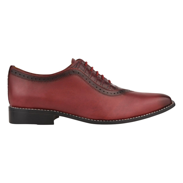 Debonair Genuine Leather Oxford Style Dress Shoes