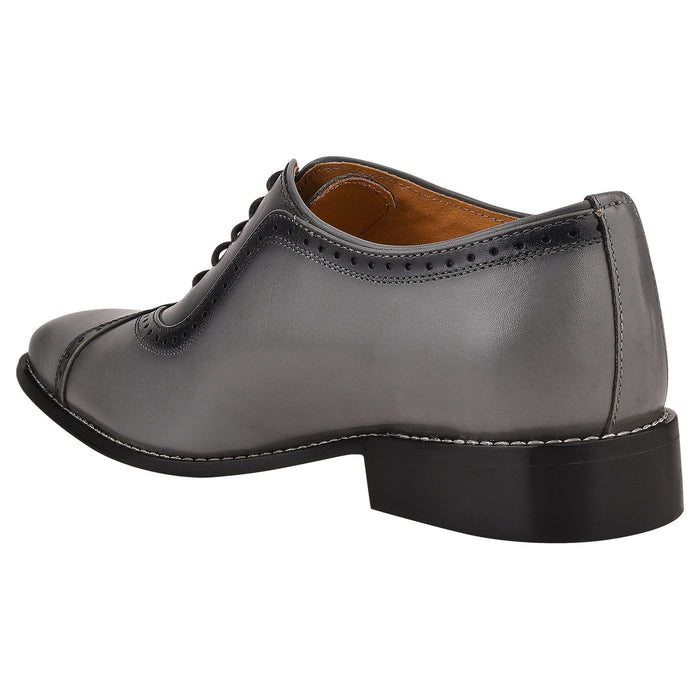 Debonair Genuine Leather Oxford Style Dress Shoes