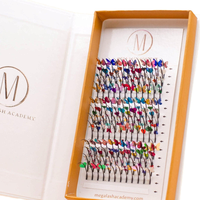 Mega Lash Academy Decal Spikes Lash Trays