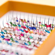 Mega Lash Academy Decal Spikes Lash Trays