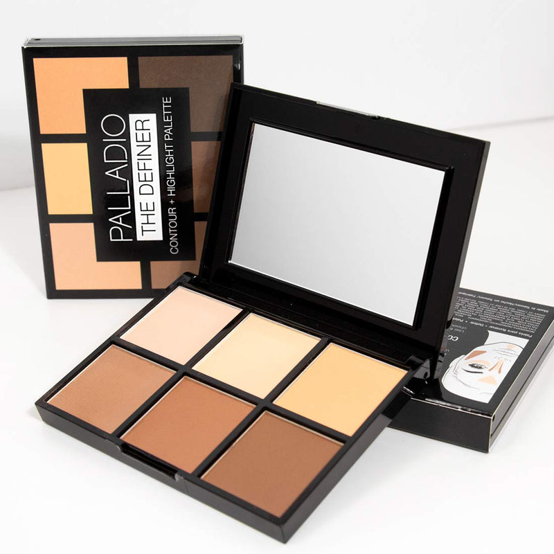 THE DEFINER CONTOUR + HIGHLIGHT PALETTE