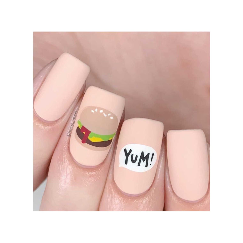 UberChic Beauty Tasty Series: Fast Food Stamping Plate