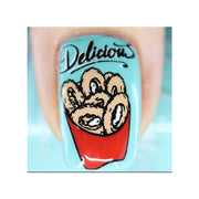 UberChic Beauty Tasty Series: Fast Food Stamping Plate