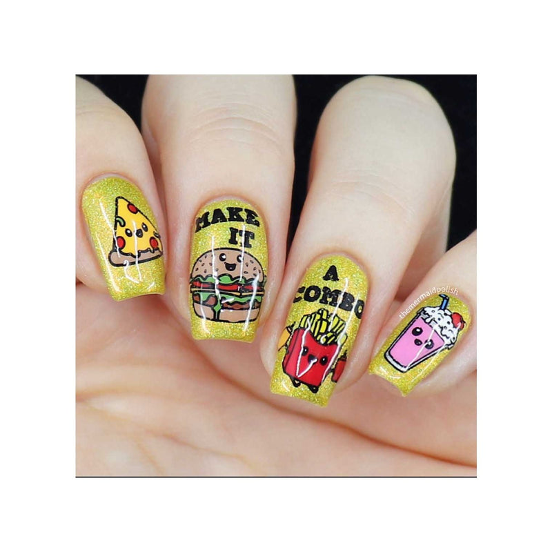 UberChic Beauty Tasty Series: Fast Food Stamping Plate