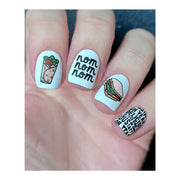 UberChic Beauty Tasty Series: Fast Food Stamping Plate