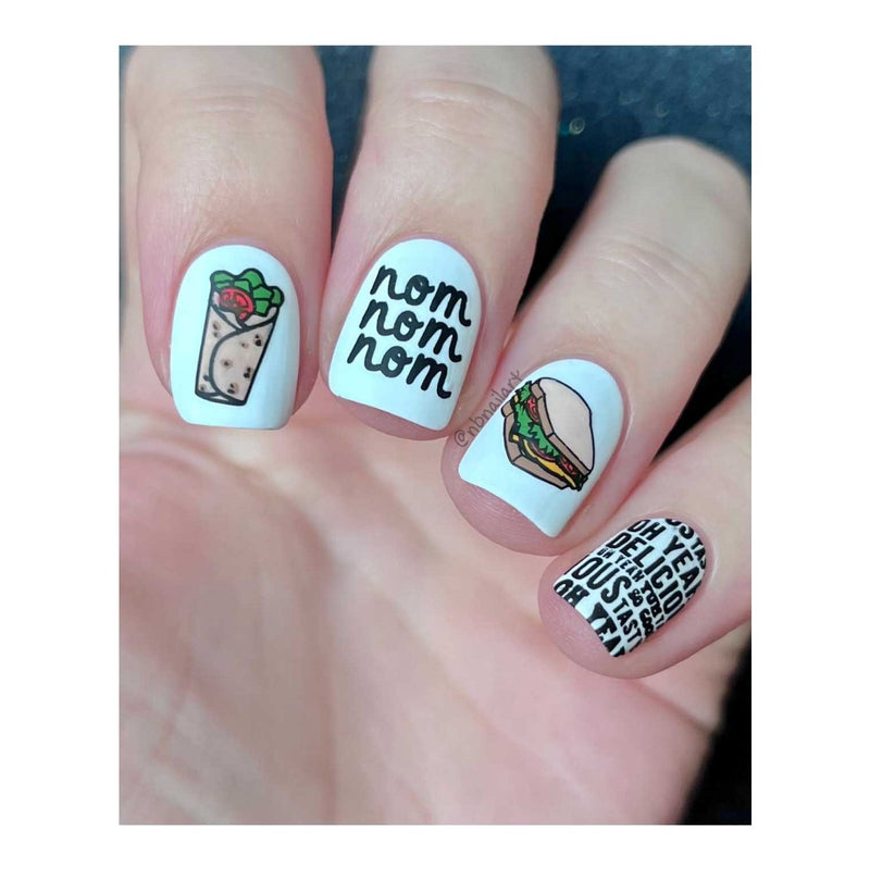 UberChic Beauty Tasty Series: Fast Food Stamping Plate