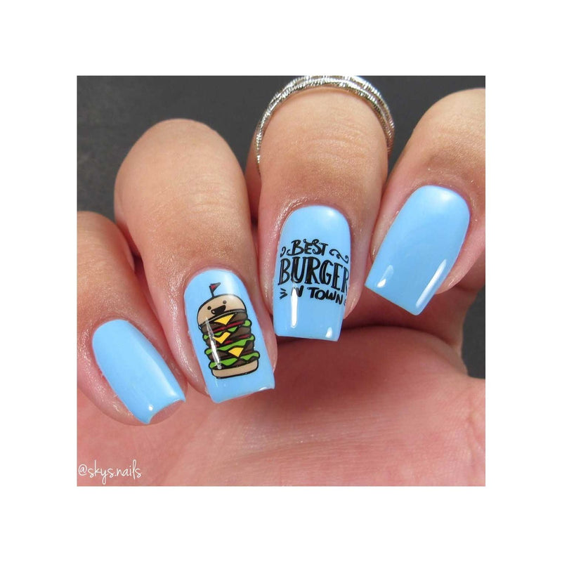 UberChic Beauty Tasty Series: Fast Food Stamping Plate