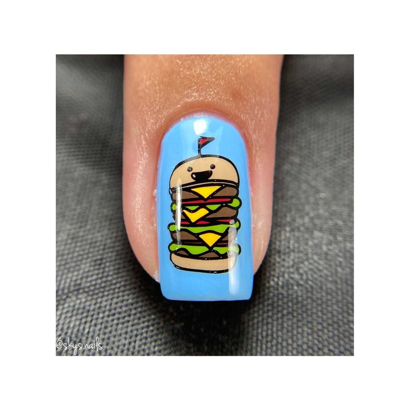 UberChic Beauty Tasty Series: Fast Food Stamping Plate