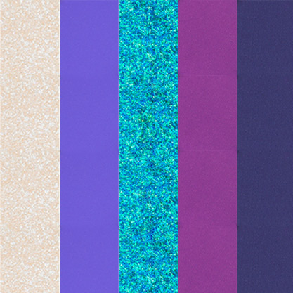 Blooming Hues 5 shade palette