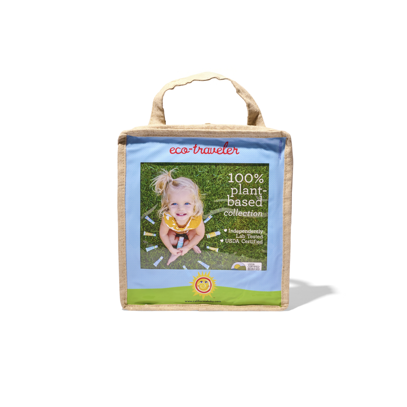 California Baby 100% Plant-based Collection™ Deluxe Travel Set Gifts & Totes