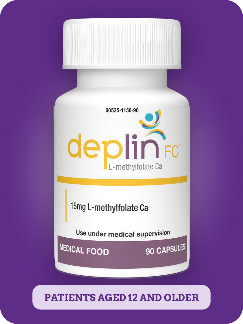 Deplin FC L-methylfolate Ca 15mg Medical Food – 90 Capsules