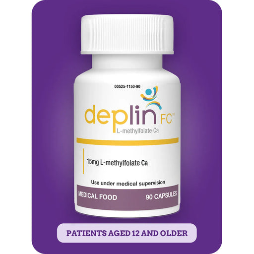 Deplin FC Deplin FC L-methylfolate Ca 15mg Medical Food – 90 Capsules Vitamins & Supplements Dark Slate Blue