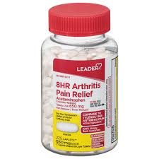 Leader™ 8-Hour Arthritis Pain Relief 650 mg - 50 Extended-Release Caplets