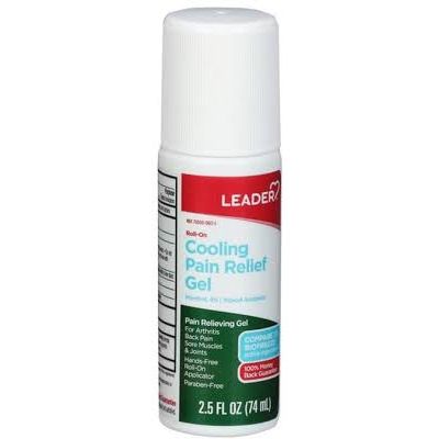 Leader Leader(Tm) Pain Relief Roll-On 2.5 Oz (Compare To Aspercreme Lidocaine Liquid) Medicine & Drugs