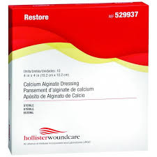 Restore Calcicare Restore Calcium Alginate  Dressing  4"" X 4"" 10-Pack Pet Medical Tape & Bandages