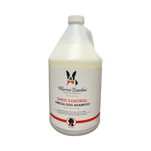 Warren London Shed Control Shampoo for Dogs - Professional Size Dog Shampoo