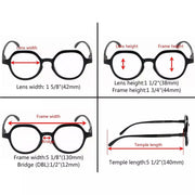eyekeeper.com Designer Round Glasses for Women Men Retro R2008 Eyeglasses
